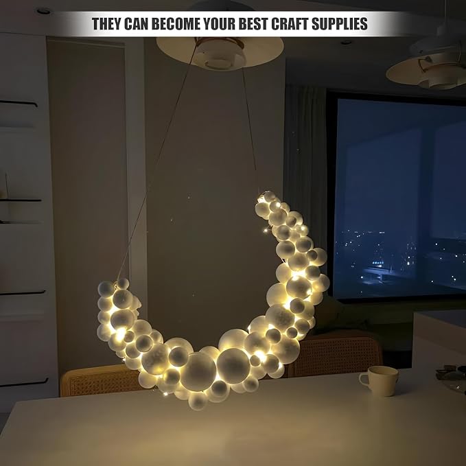 Styrofoam Balls 6 Inch, DIY Craft Giant Foam Ball