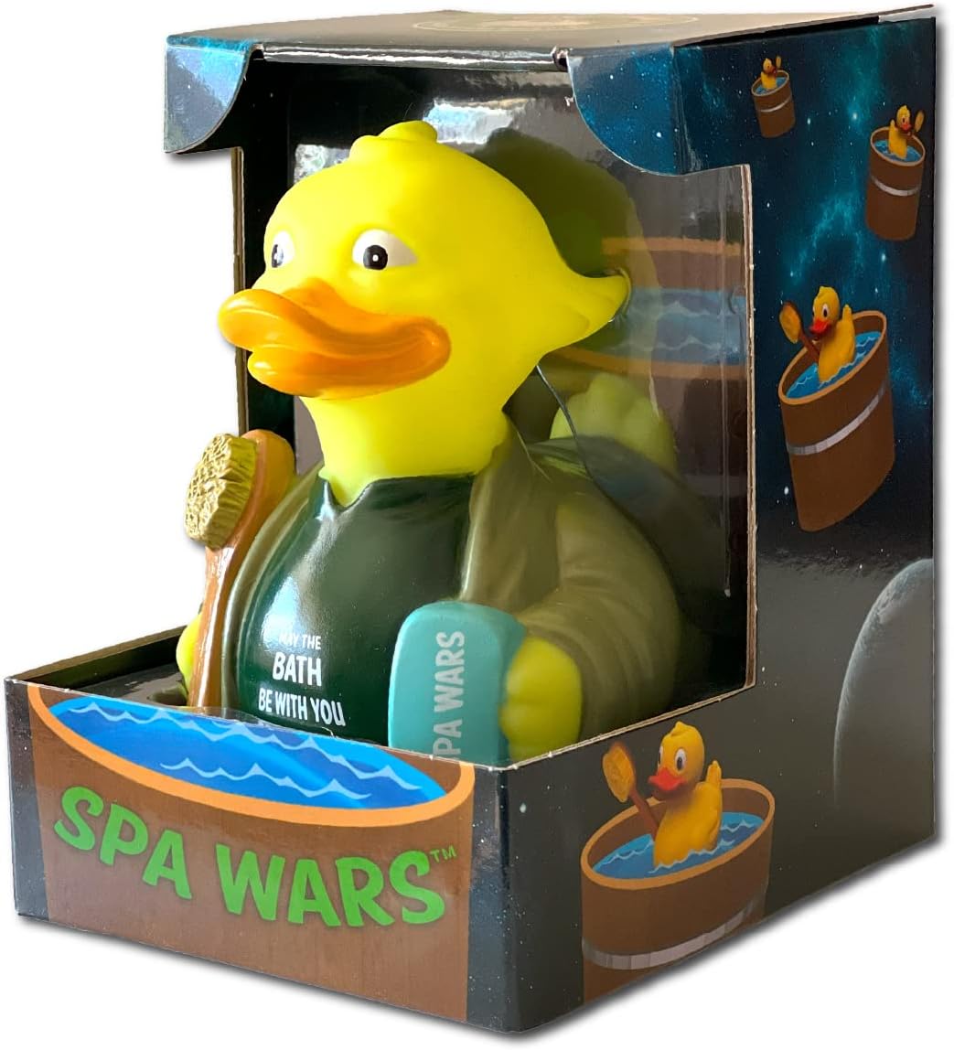 CelebriDucks - Spa Wars - Floating Rubber Ducks - Collectible Bath Toy Gift for Kids & Adults of All Ages