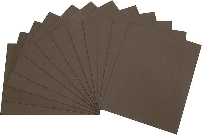 uxcell Dark Brown EVA Foam Sheets 11 x 8 inch 1.7mm Thickness