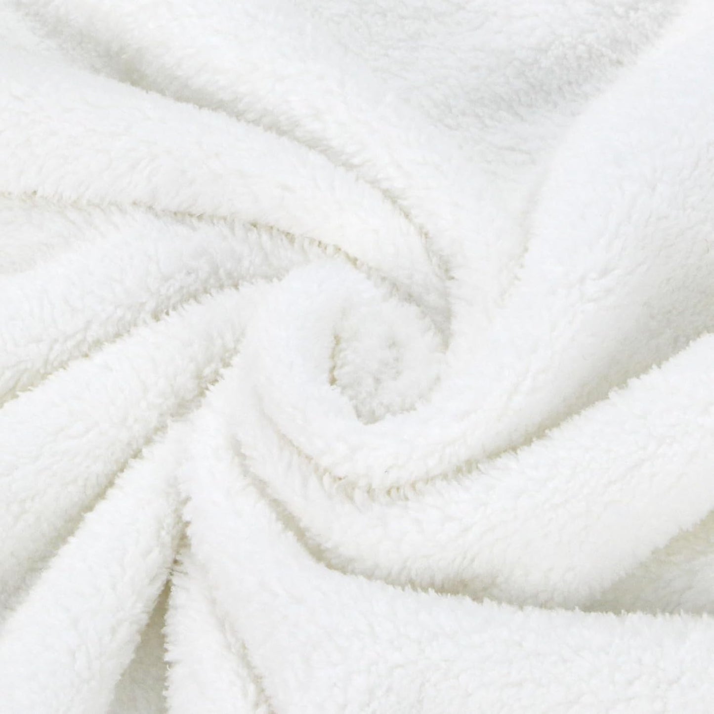 ROMASA Baby Bath Towel with Hooded Ultra Soft and Absorbent Toddlers Bathrobe Newborn Blanket Shower Gifts (White Bear)