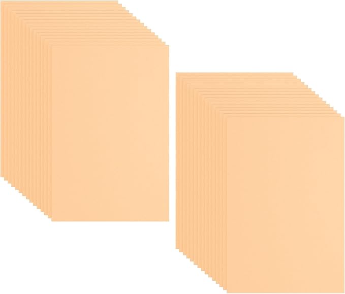 PATIKIL 30 Pack EVA Foam Sheets, Light Khaki