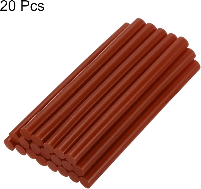 uxcell 20pcs Hot Glue Sticks for Glue Gun 11mm/0.43-inch x 8-inch Mini Hot Melt