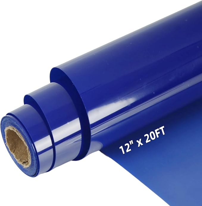 guangyintong Blue Puff Heat Transfer Vinyl HTV Rolls