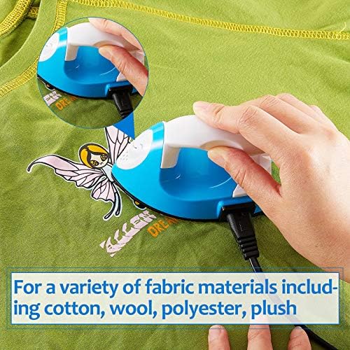 Honoson Mini Craft Iron Mini Heat Press Small Iron 3.93 x 2.36 x 2.76 in