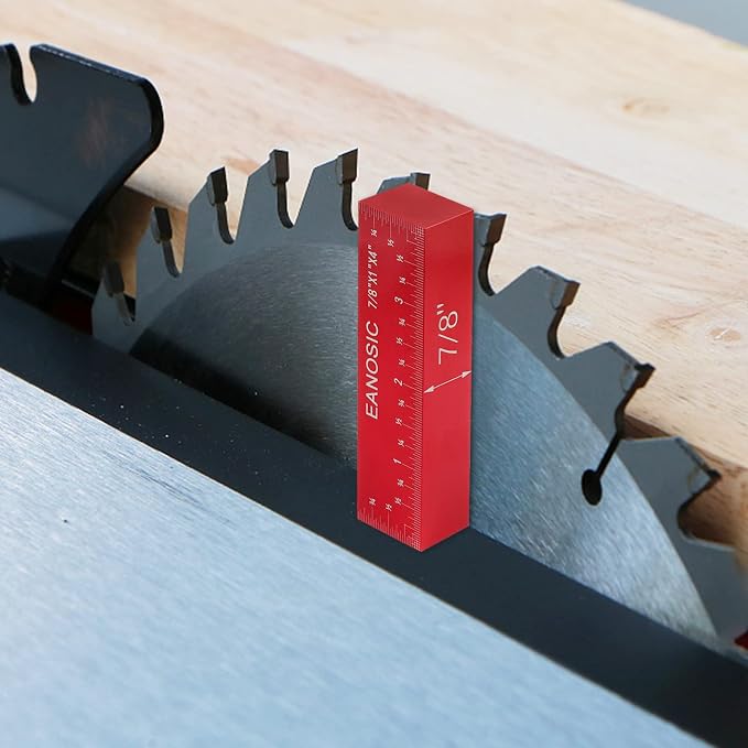 EANOSIC Setup Blocks Height Gauge Set, Bars Include Laser Engraved Size Markings
