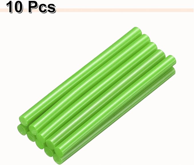 HARFINGTON 10pcs Hot Glue Sticks 0.28" Dia x 3.94" Long EVA Mini Hot Melt