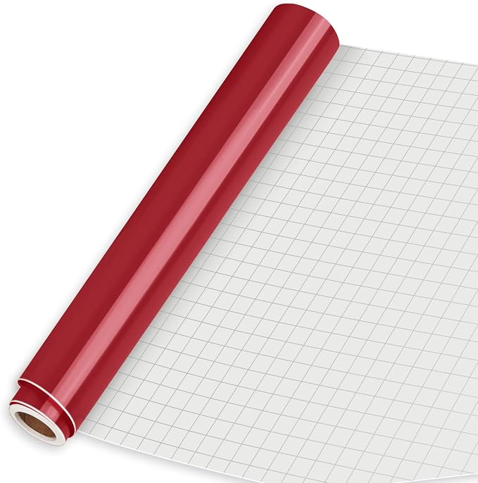 IModeur Glossy Red Permanent Vinyl
