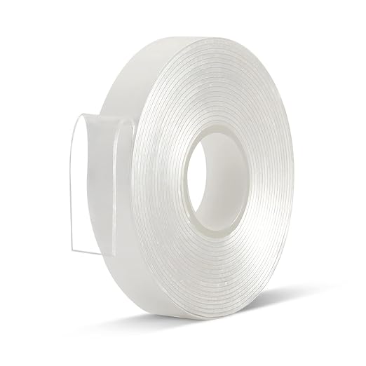 Double Sided Tape Heavy Duty, Sticky Nano Mounting Tape | 1/2“ 10 Ft,