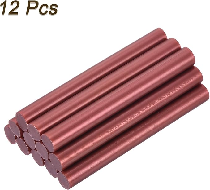 uxcell 12pcs Mini Hot Glue Sticks