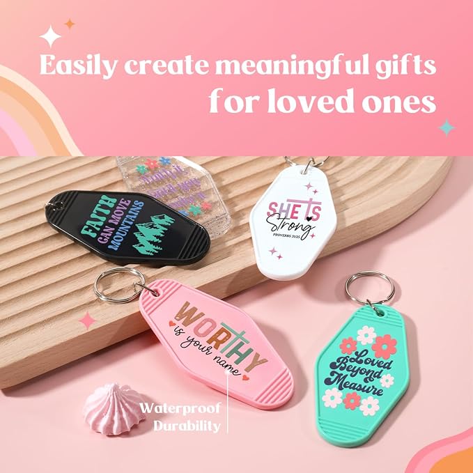 Kaciola Studio 80PCS Faith UV DTF Wrap Stickers-Faith Theme UV DTF Stickers
