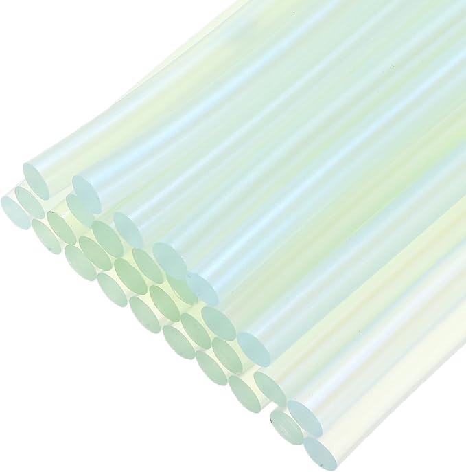 uxcell 30pcs 7mm x 100mm Mini Hot Glue Sticks