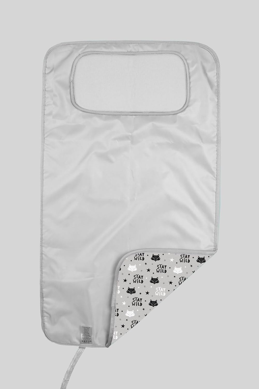Hamur Home Portable Changing Pad – Waterproof, Washable & Easy Wipe Clean, Foldable Travel Baby Changing Mat for Diaper Bag, Compact & Lightweight, Must-Have for Newborns (Fox Pattern)