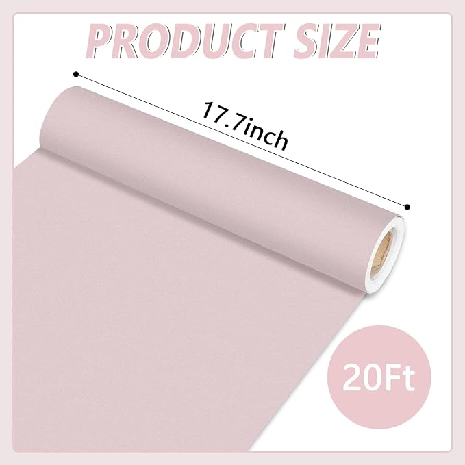 Qyeahkj Mauve Bulletin Board Paper Roll Lavender Pink Bulletin Board Background