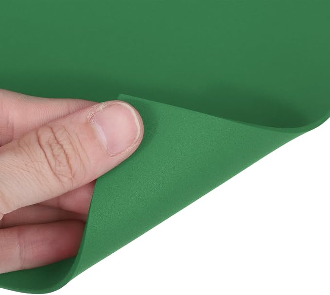 MECCANIXITY EVA Foam Sheets Grass Green 35.4 Inch x 19.7 Inch 2mm Thick Crafts