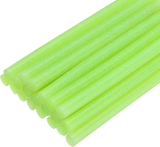 uxcell 20pcs Hot Glue Sticks for Glue Gun 7mm/0.28-inch x 4-inch Mini Hot Melt