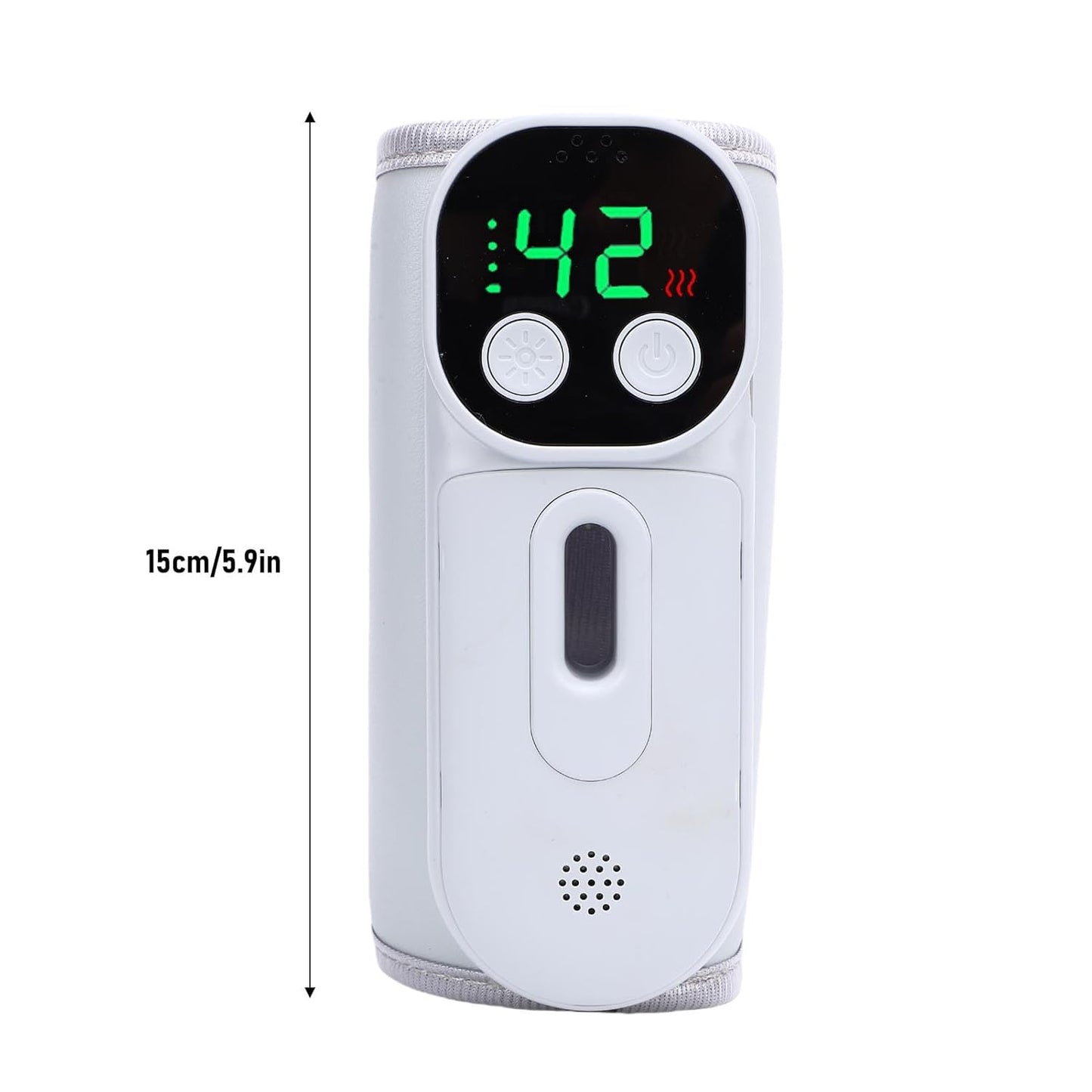 TOPINCN Portable Travel Bottle Warmer 18w Bottle Warmer Cordless 8000mah Rechargeable Constant Warming Portable Milk Bottle Heater for Travel