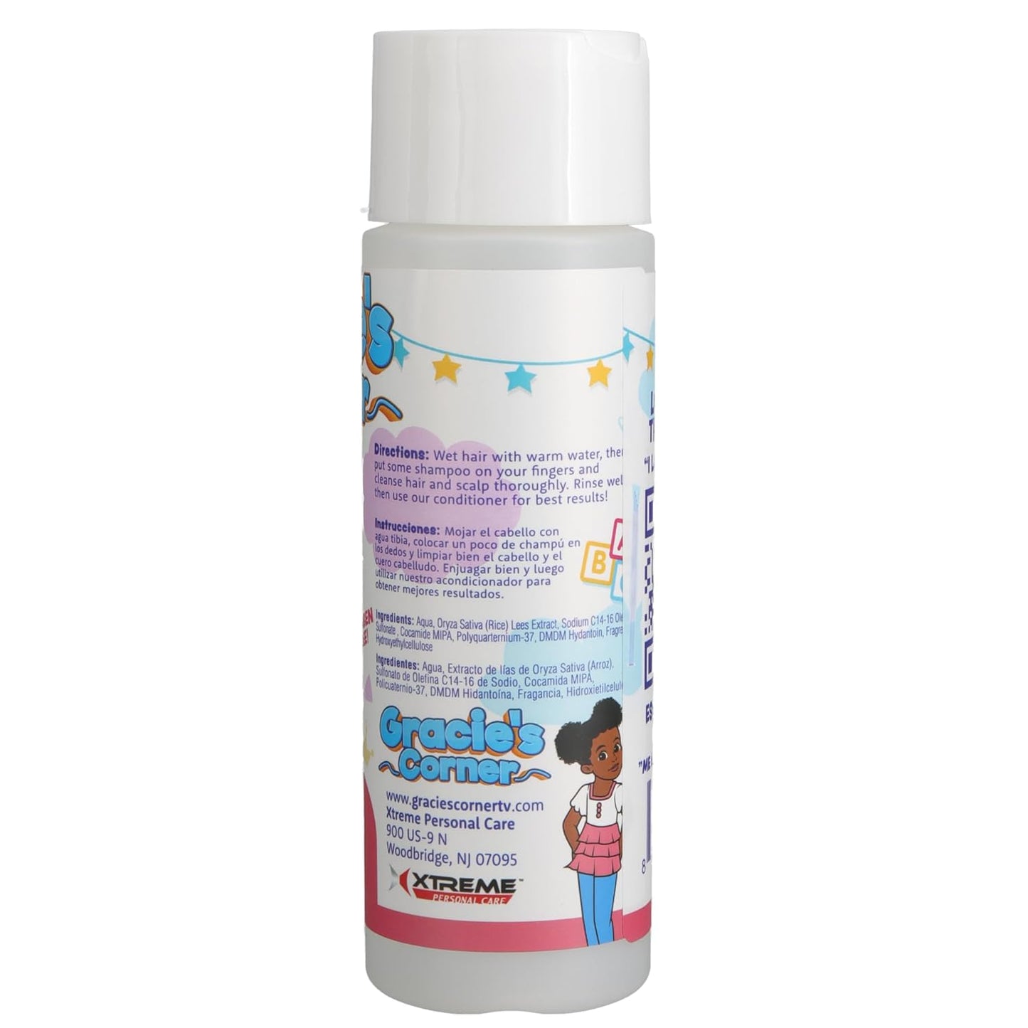 Gracie's Corner Rice Water Cleansing Shampoo 8oz