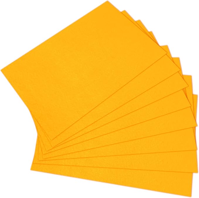 Luomorgo 8 Pcs 8 x 12 Inch Stiff Felt, 2mm Thick,