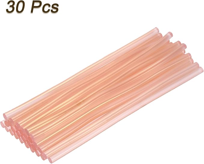 uxcell 30pcs 7mm x 200mm Mini Hot Glue Sticks