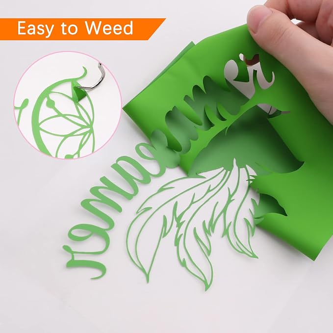 HTVRONT HTV Vinyl Rolls Heat Transfer Vinyl