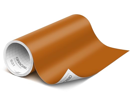 ORACAL 631 Matte Nut Brown Vinyl Durable Roll Easy to Weed Permanent Adhesive