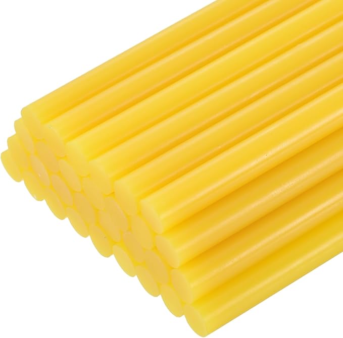 uxcell 30pcs Full Size Hot Glue Gun Sticks 8-inch x 0.43-inch High Sticky Large