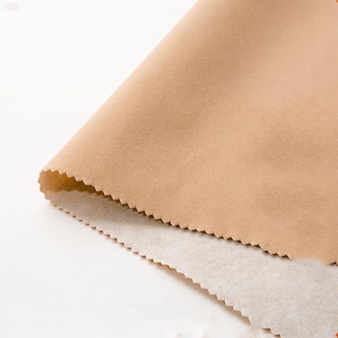 Apricot Self Adhesive Soft Velvet Drawer Liner DIY Fabric Felt Liner