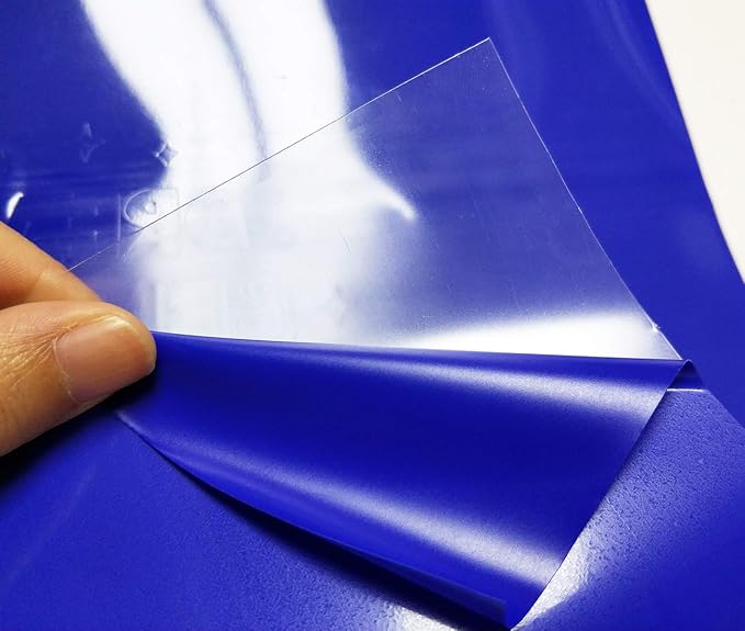 guangyintong Heat Transfer Vinyl Blue HTV Rolls, Glossy Surface HTV Vinyl