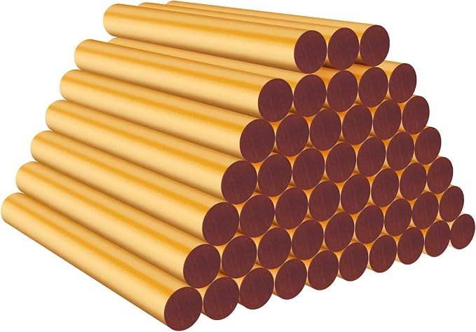 ENPOINT Metallic Gold Hot Glue Sticks, Craft Adhesive Waxing Sticks