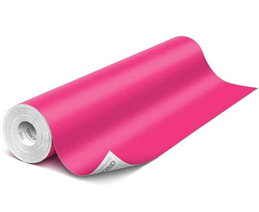 ORACAL 651 Matte Pink Vinyl Durable Roll Easy to Weed Permanent Adhesive Craft