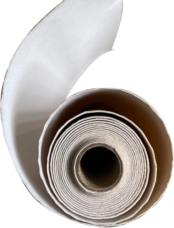 Adhesive Off White Velvet Felt Fabric Liner