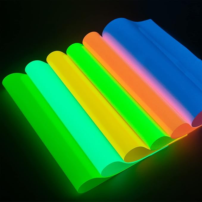 Glow in The Dark Heat Transfer Vinyl