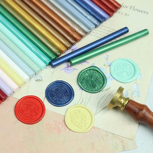 30 Pcs Mini Glue Gun Wax Seal Sticks