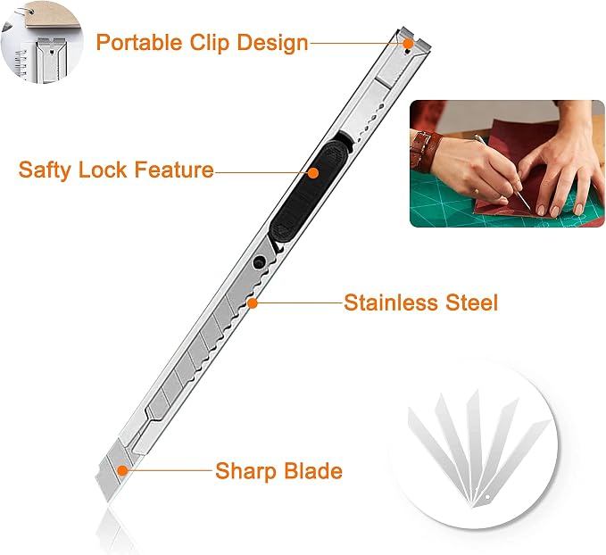 27PCS Craft Weeding Tools for Vinyl Kit, Utility Knife Set