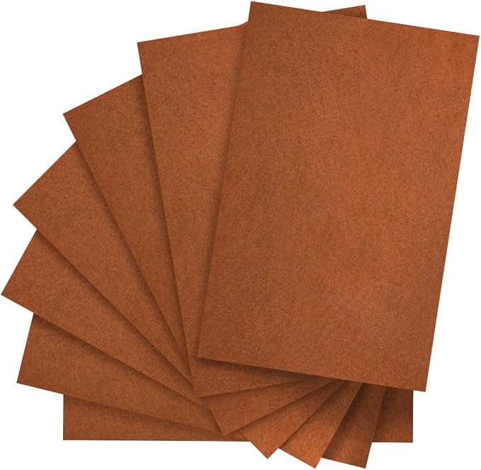 IOOLEEM Brown Felt Sheets, Craft Felt Fabric Sheets, Sewing Felt Rectangle
