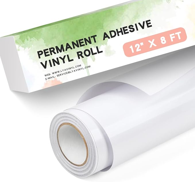 Lya Vinyl White Permanent Vinyl