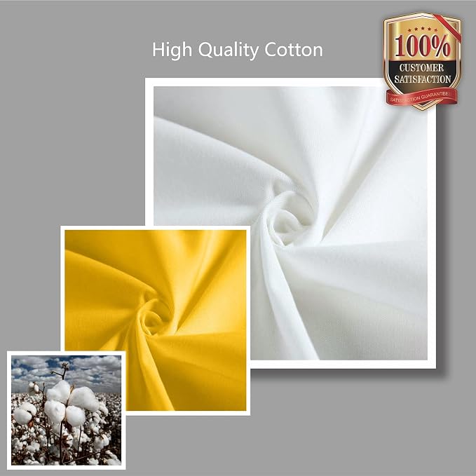 TOPDesign 3-Pack Super Strong Large 12oz Cotton Canvas Tote Bags, Reusable