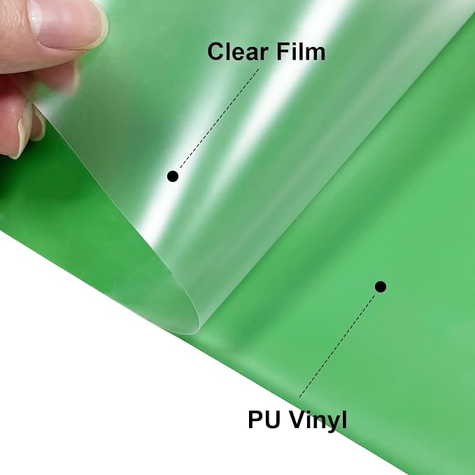 Efuncro- Heat Transfer Vinyl Boho Color Sheets 12" x 10" 18 Pack PU Iron-On