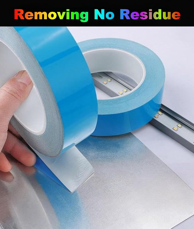 Double Sided Tape 1inch x 66Feet Thermal Tape Heavy Duty Super Strong Adhesive