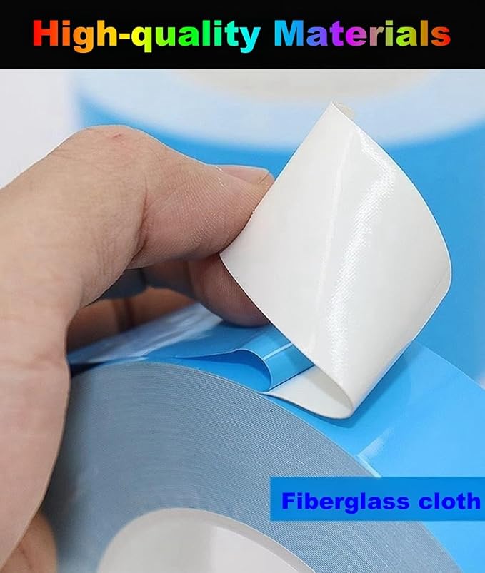 Double Sided Tape 1inch x 66Feet Thermal Tape Heavy Duty Super Strong Adhesive