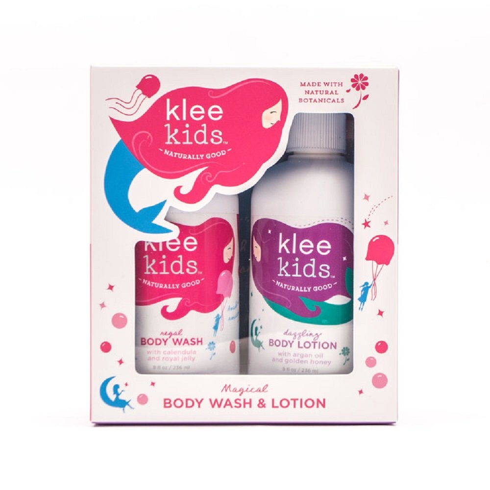 Luna Star Naturals Klee Kids Regal Body Wash and Dazzling Body Lotion Duo Set