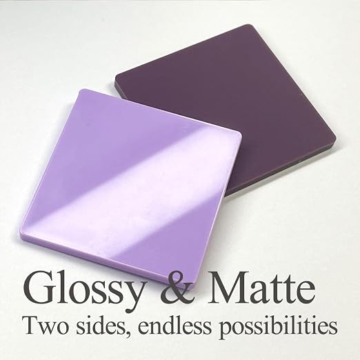 Acrylic Sheets 10 Pcs 8x8 200x200mm Pastel Plexiglass Sheets 1/8 inch Thick