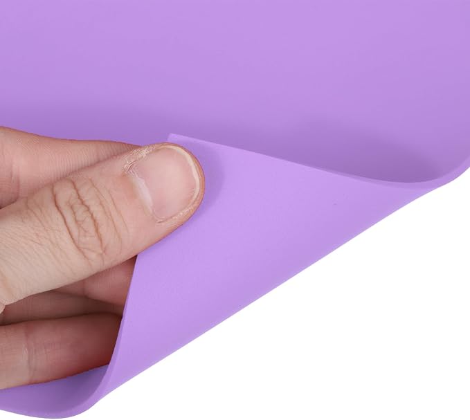 MECCANIXITY EVA Foam Sheets Light Purple 35.4 Inch x 19.7 Inch 2mm Thick Crafts