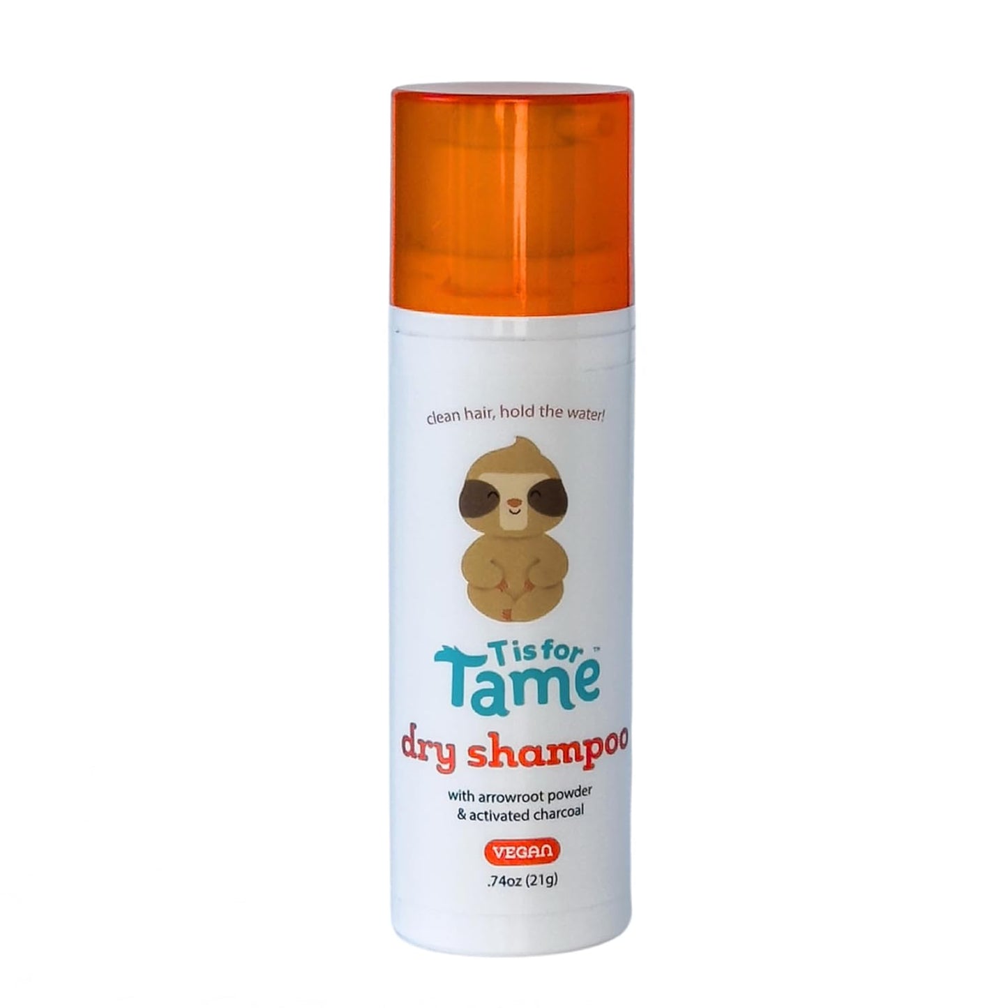 T is for Tame - The First Dry Shampoo for Babies & Kids, Sensory Friendly, Waterless Scalp and Hair Cleanser, Great for Adults Too, Non-Aerosol, 21 gr - 0.74 oz