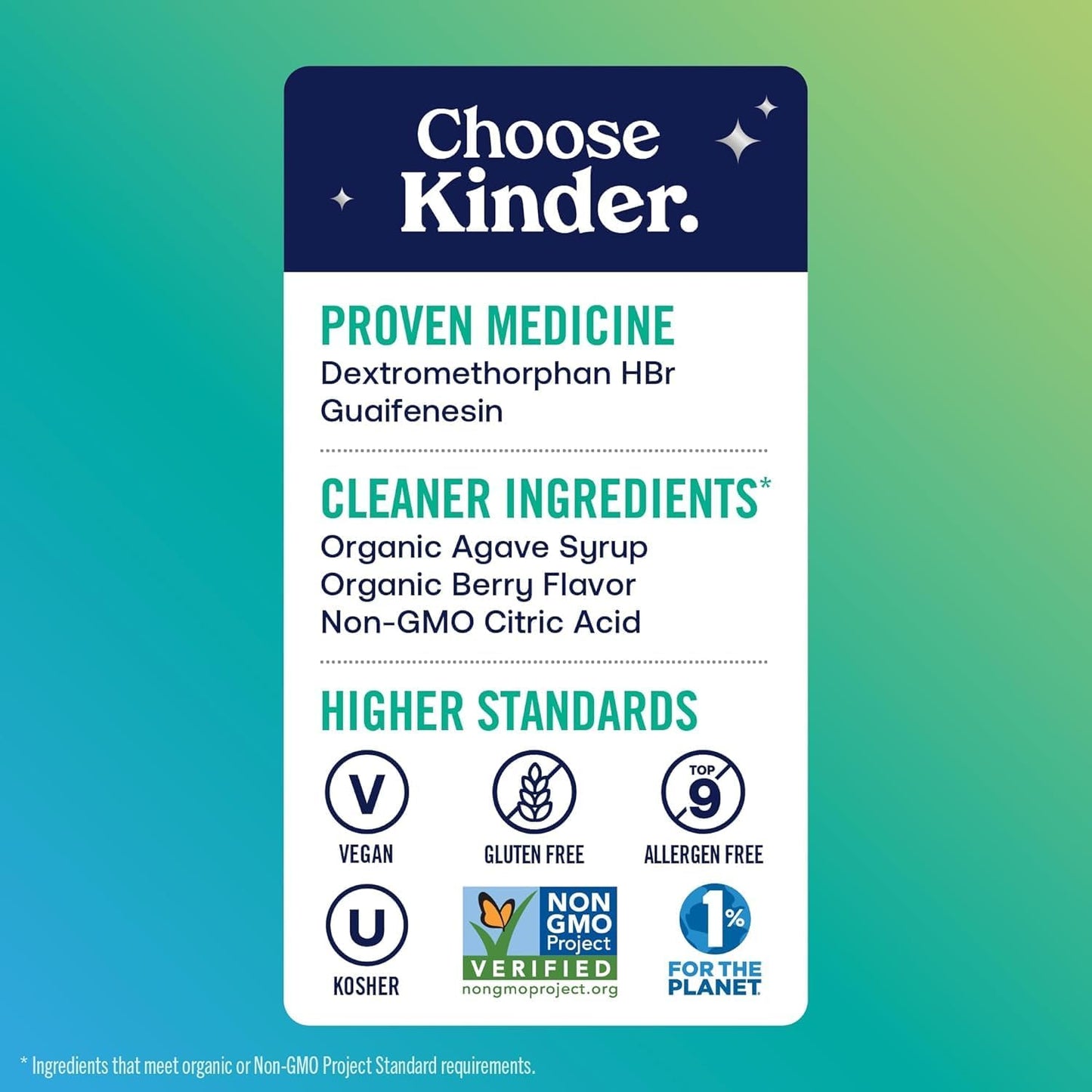 KinderMed Infants' Nighttime Cough, Organic Agave Syrup, Chamomile Tea Extract, No Dyes, No Artificial Flavors or Sweeteners, 2 Months+, Natural Cherry Flavor, 2 fl. oz (Pack of 2)