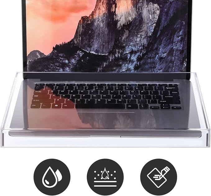 Keyboard Cover, Clear Protective Film Mouses Laptop Acrylic Transparent Mechanical Keyboard Case Laptop Keyboard Protector Gaming Keyboard Cover