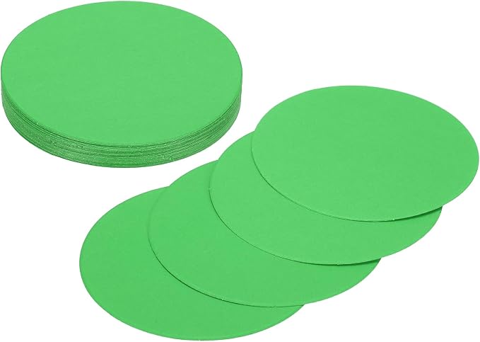 MECCANIXITY 24 Pcs Circle Card Stock, 3 Inch Round Cutouts Paper Thick