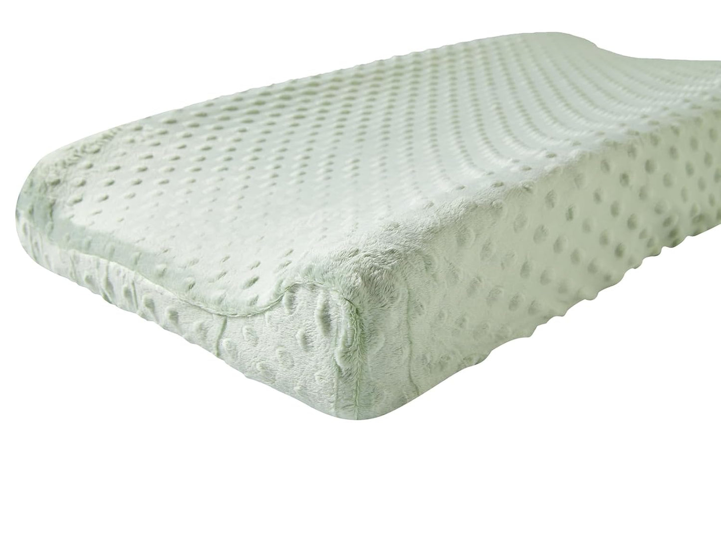 Changing Pad Cover Super Soft Dots Skin-Friendly Breathable Wipeable Changing Table Sheets for Baby Boy and Baby Girl （Bay）