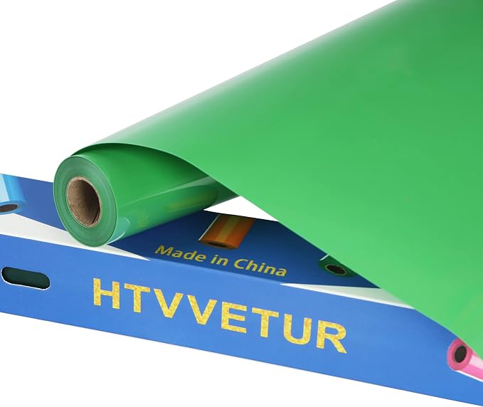 HTVVETUR HTV Vinyl Rolls Heat Transfer Vinyl