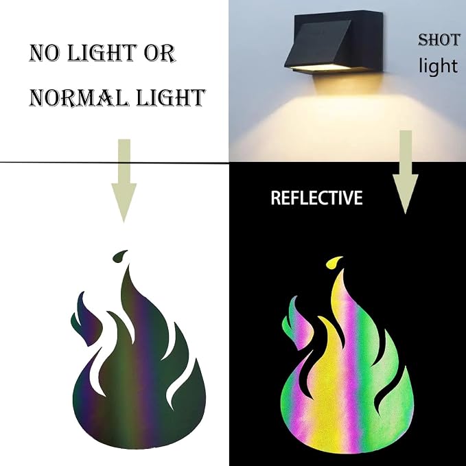 guangyintong Reflective Rainbow Heat Transfer Vinyl HTV Rolls, Rainbow HTV Vinyl